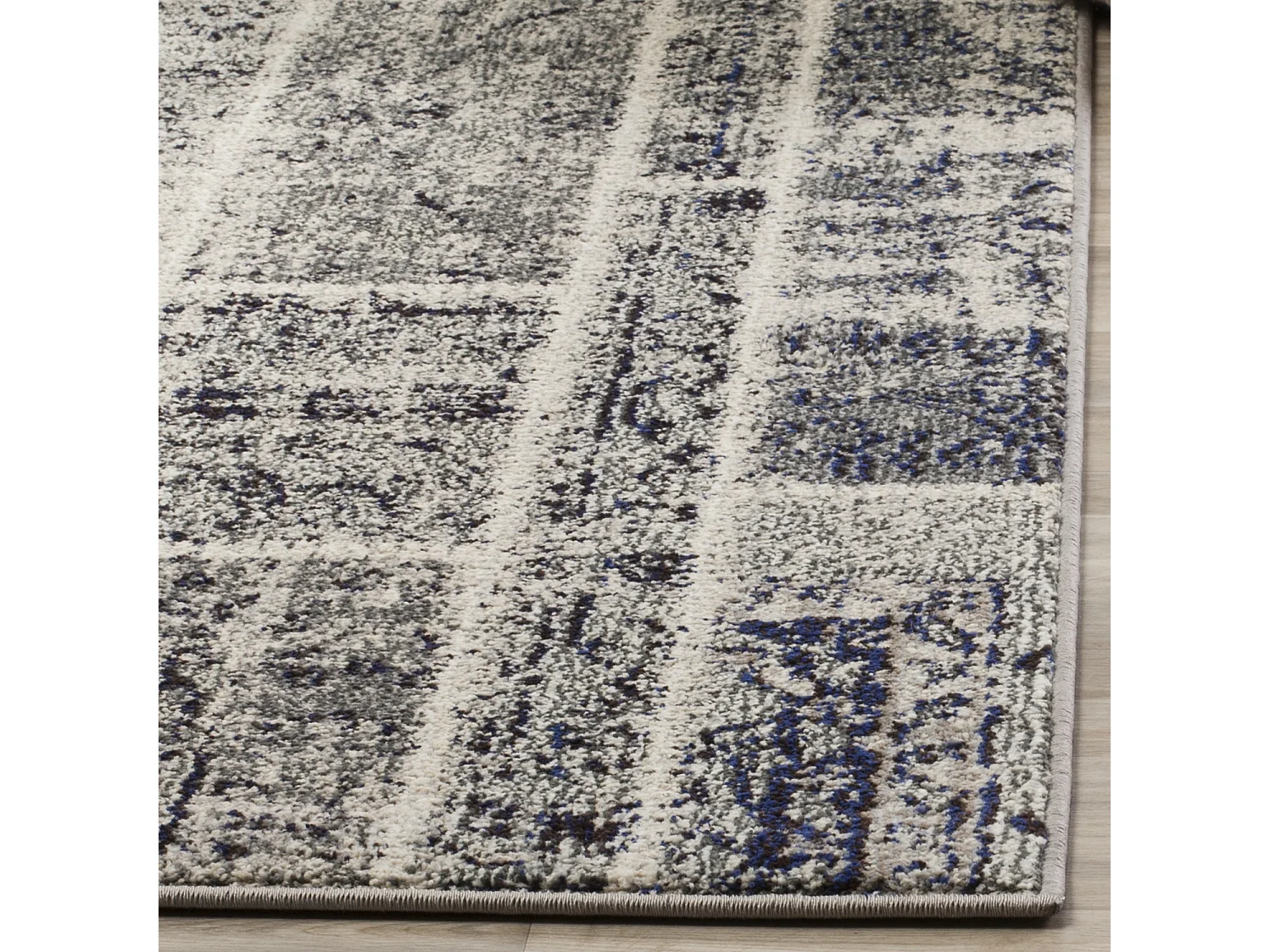 Tapis Gris/Multicolore 122 X 170 cm - Effi