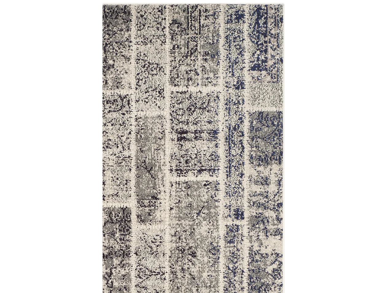 Tapis Gris/Multicolore 122 X 170 cm - Effi