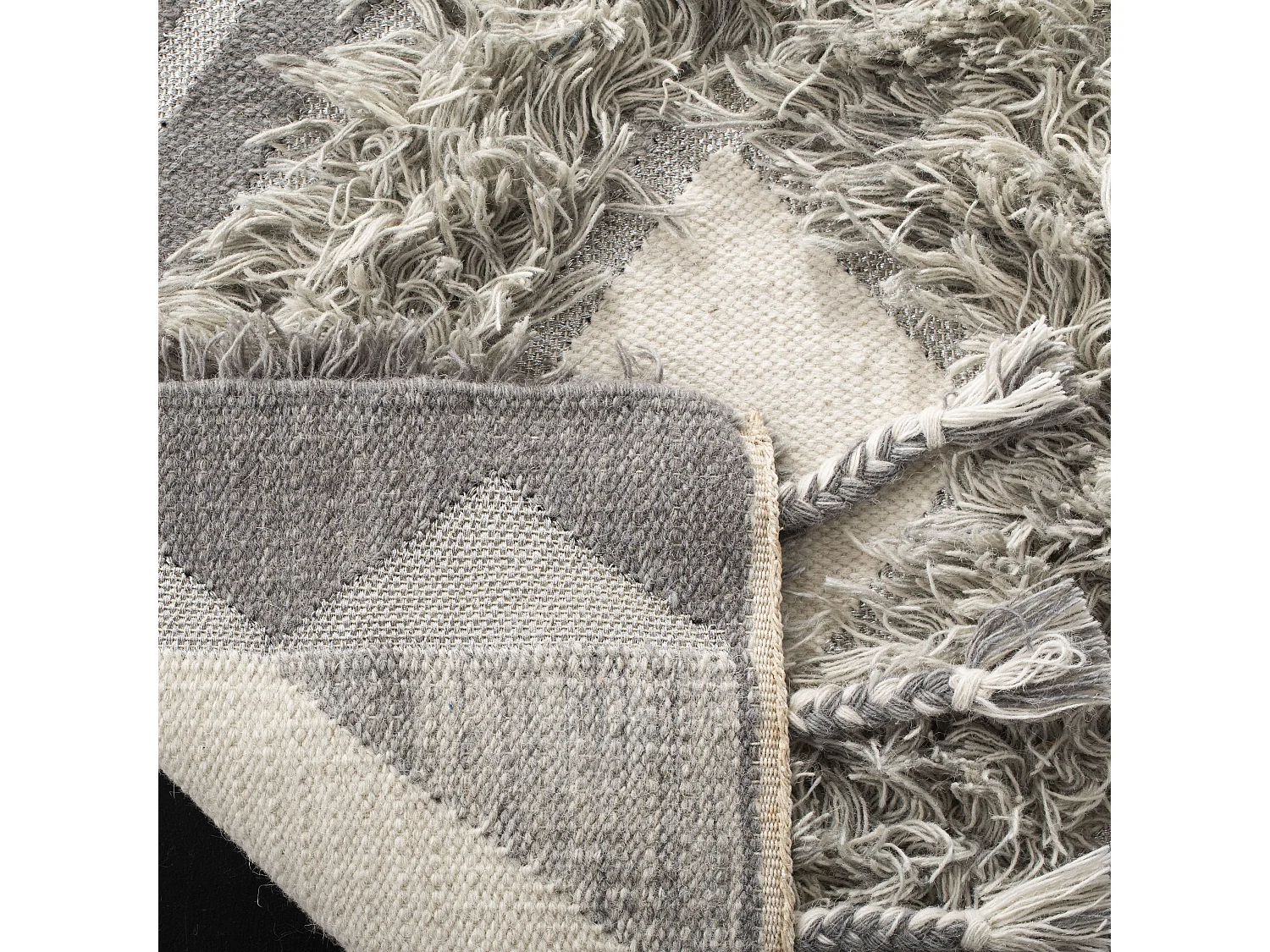 Tapis Gris/Neutre 183 X 274 cm - Breanna