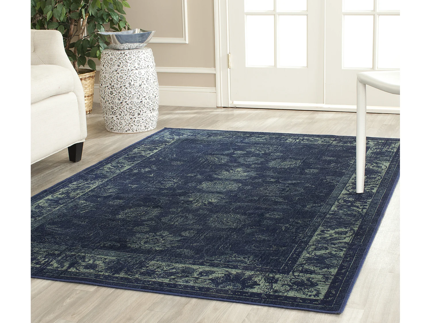 Tapis Gris 160 X 229 cm - Peri