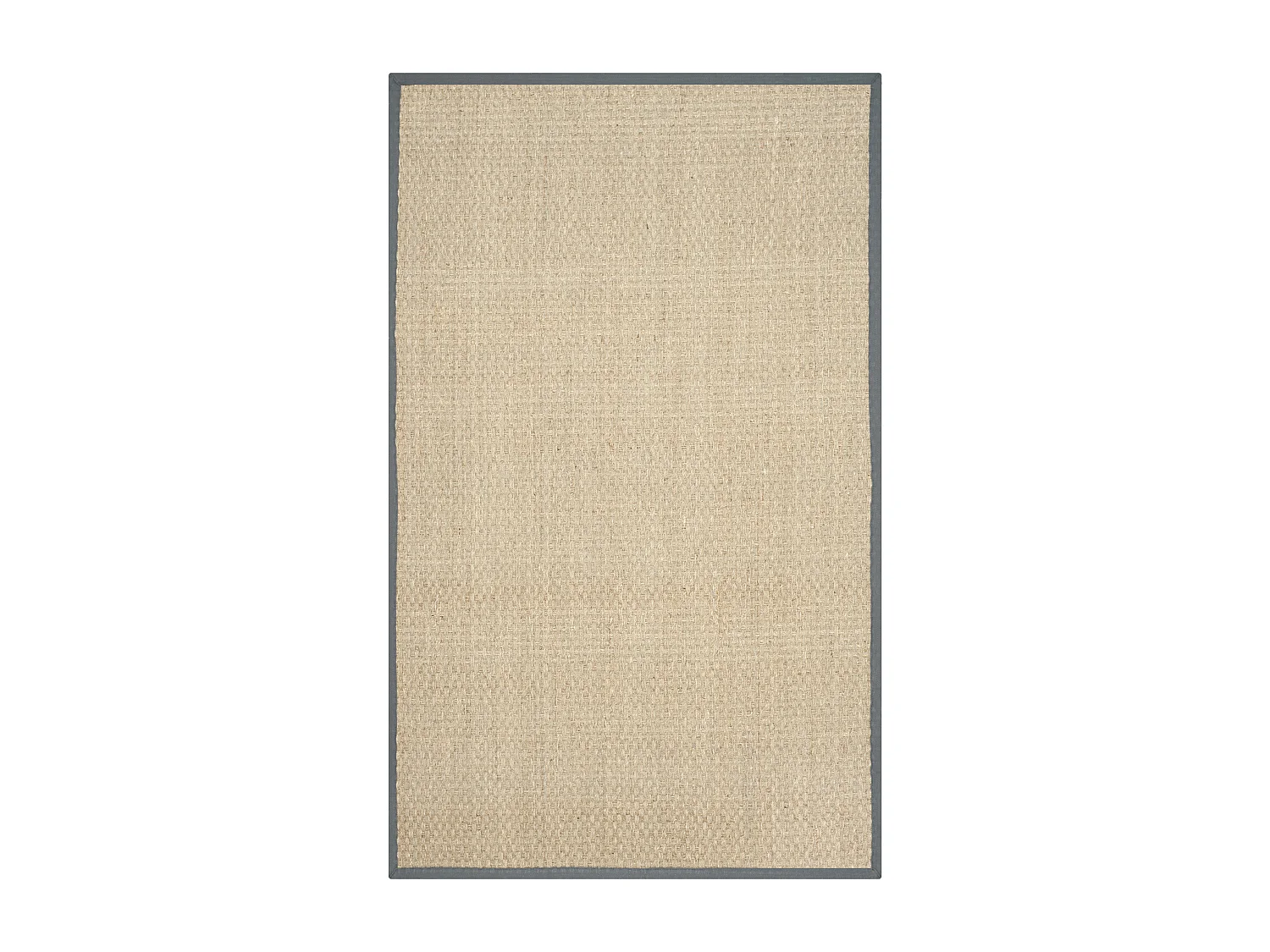 Tapis Naturel/Gris foncé 152 X 244 cm - Roselyn
