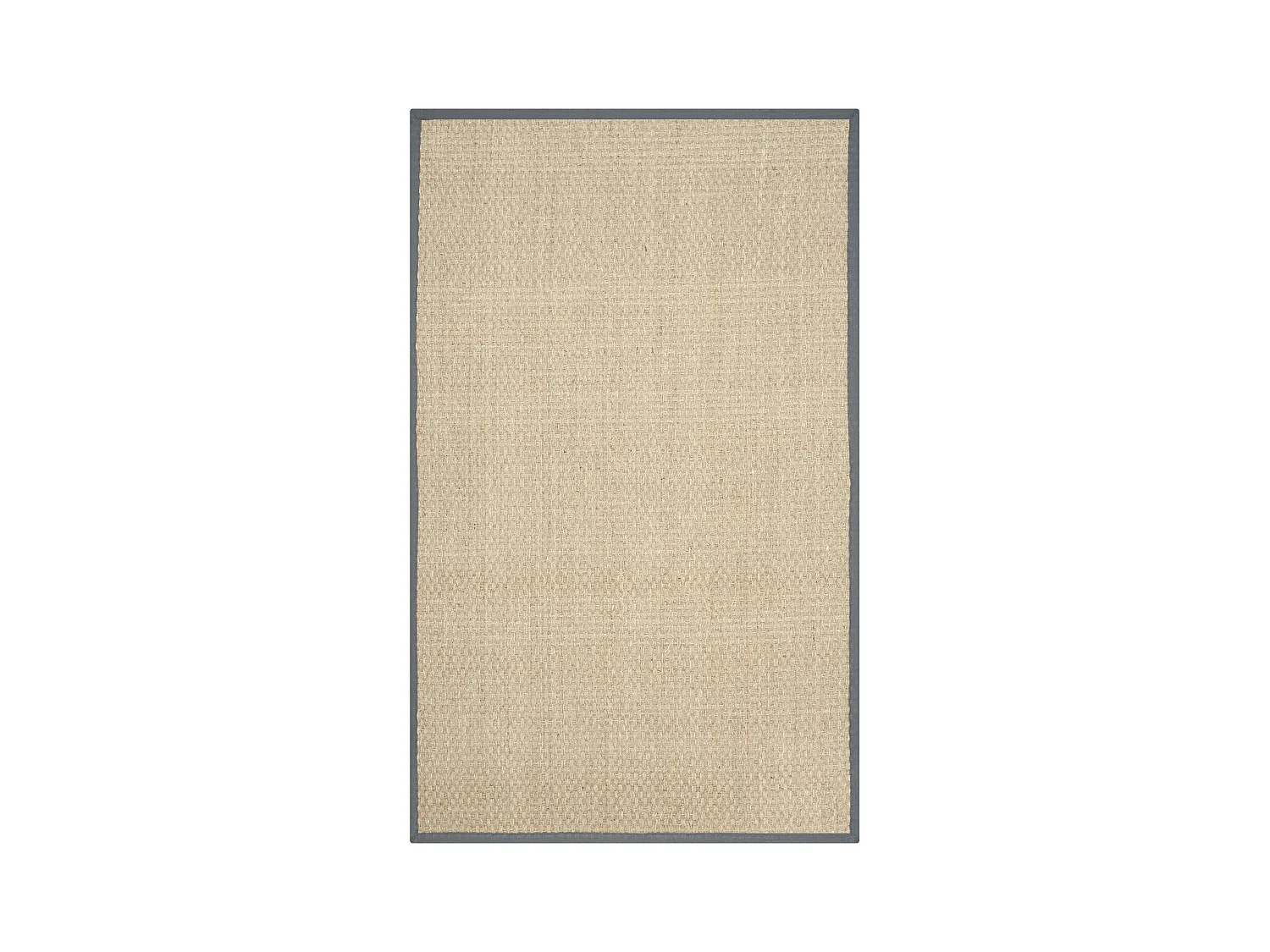 Tapis Naturel/Gris foncé 152 X 244 cm - Roselyn