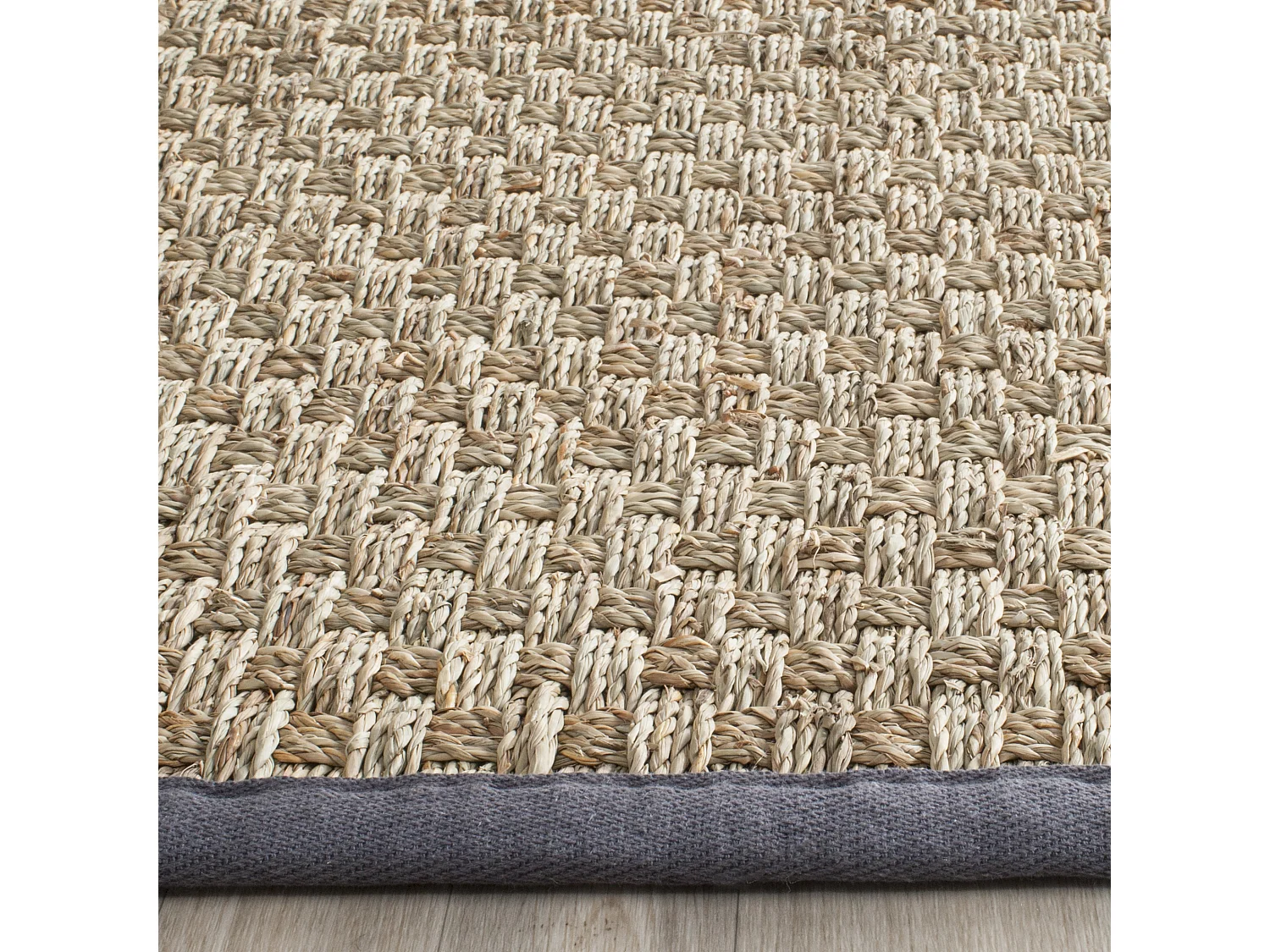 Tapis Naturel/Gris foncé 152 X 244 cm - Roselyn