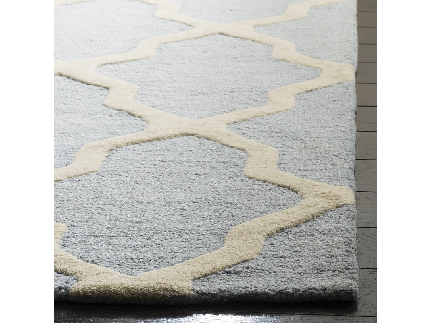 Tapis Bleu/Neutre 122 X 183 cm - Ava