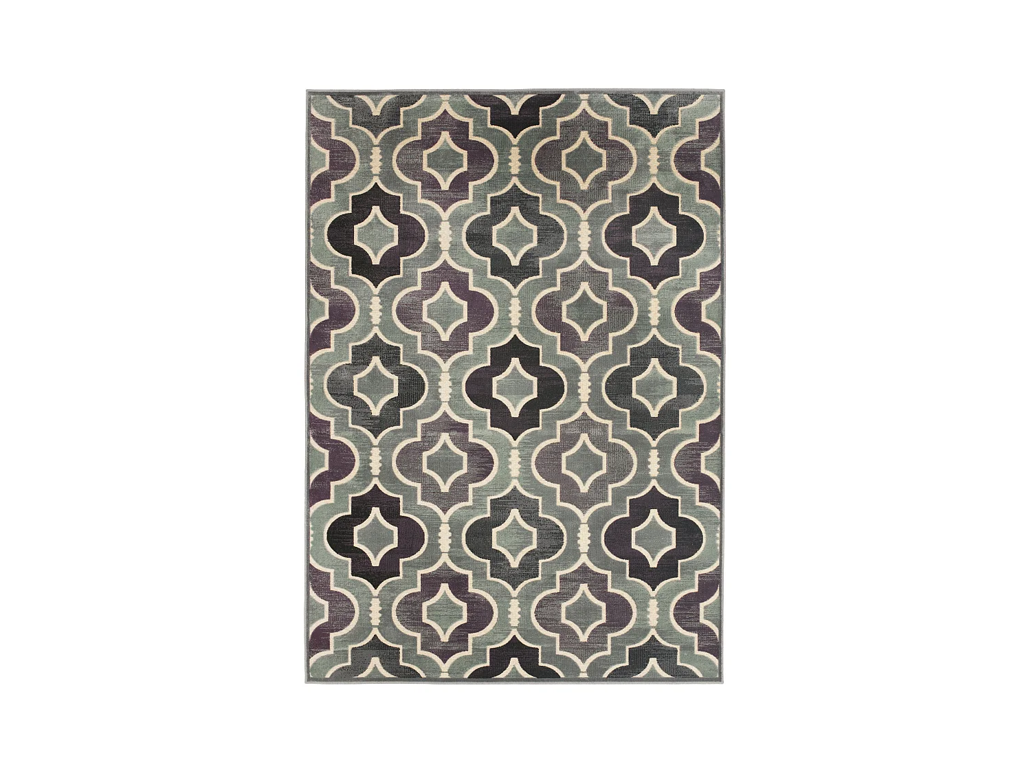 Tapis Gris/Multicolore 160 X 229 cm - Riva