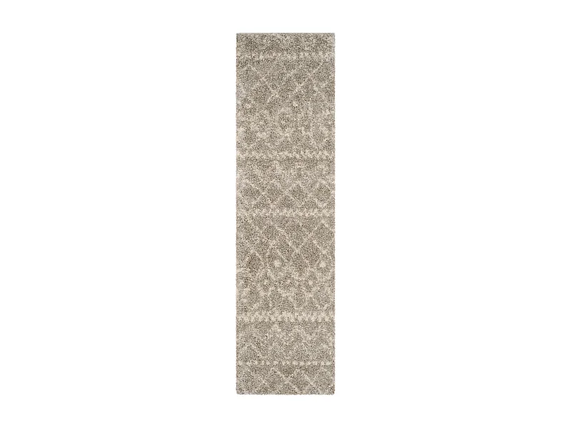 Tapis Gris/Neutre 69 X 244 cm - Fabia