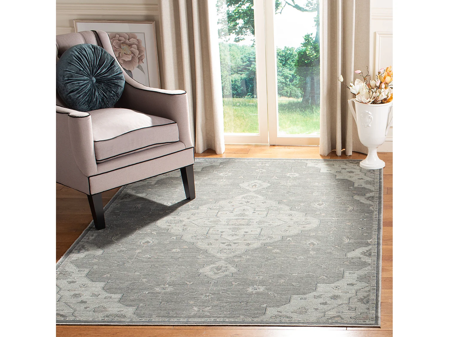 Tapis Gris/Neutre 160 X 229 cm - Isobel