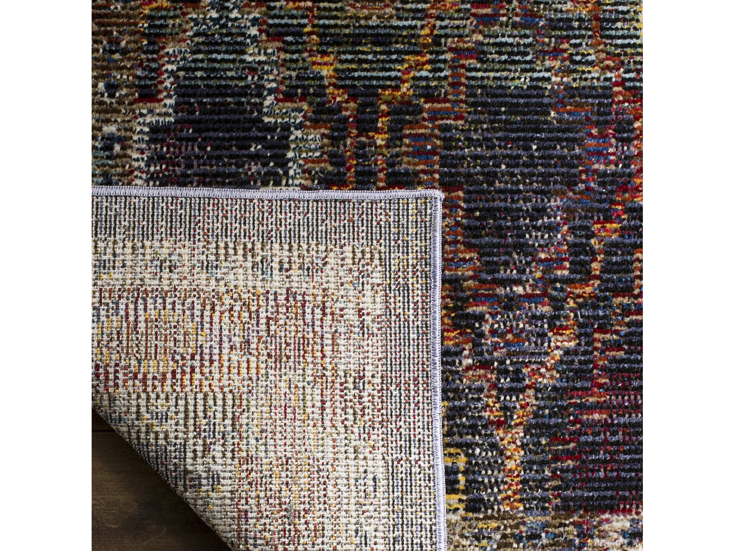 Tapis Bleu Marine/Or 122 X 183 cm - Aren