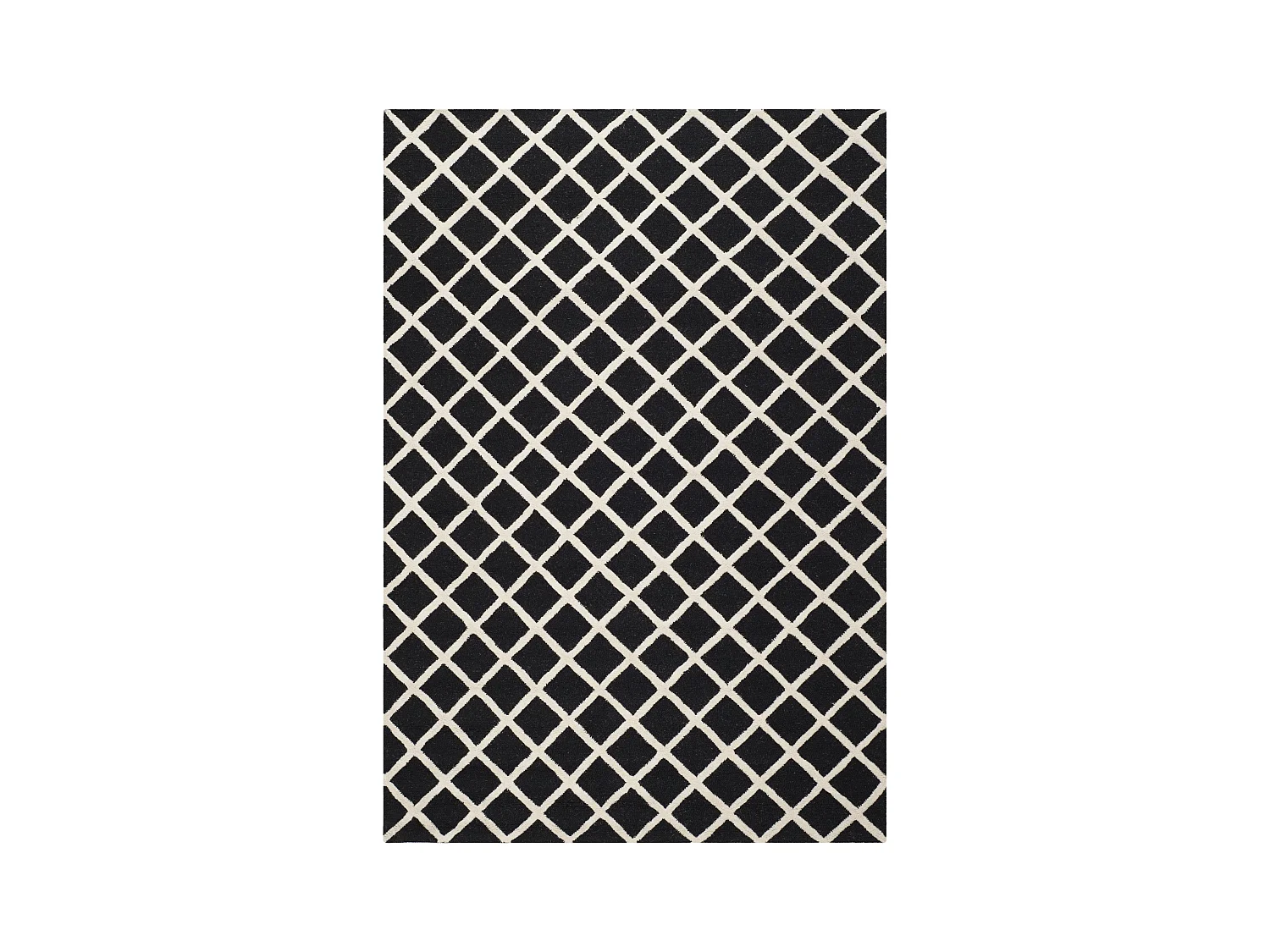 Tapis Noir/Neutre 183 X 274 cm - Sophie