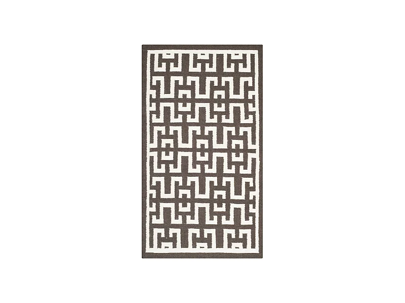 Tapis Marron/Neutre 91 X 152 cm - Safi