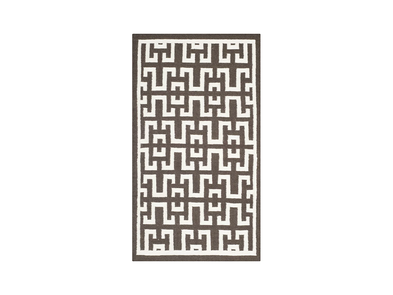 Tapis Marron/Neutre 91 X 152 cm - Safi