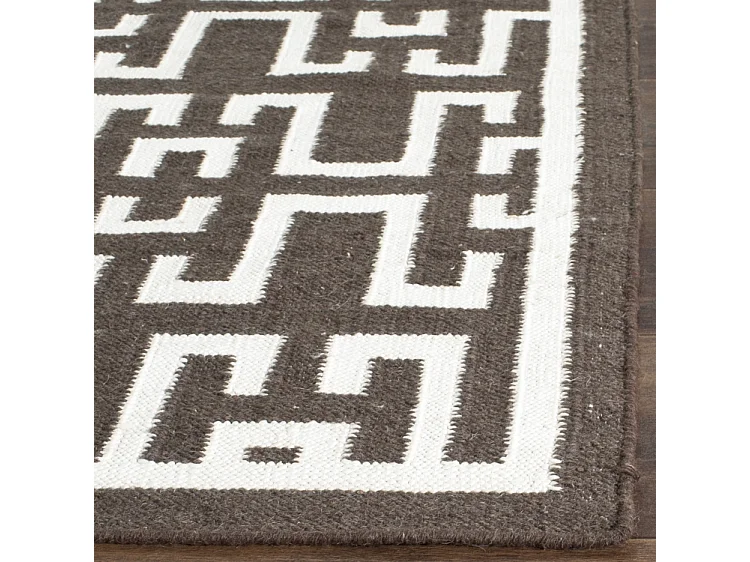 Tapis Marron/Neutre 91 X 152 cm - Safi