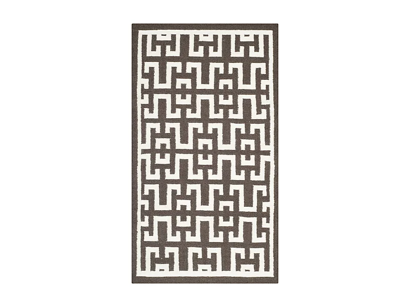 Tapis Marron/Neutre 91 X 152 cm - Safi