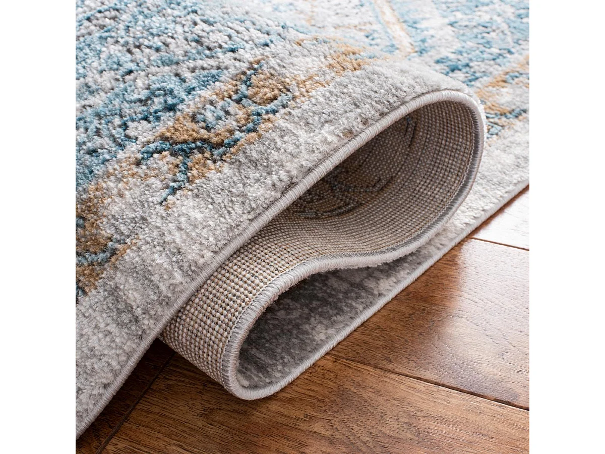 Tapis Bleu/Gris 122 X 183 cm - Cali