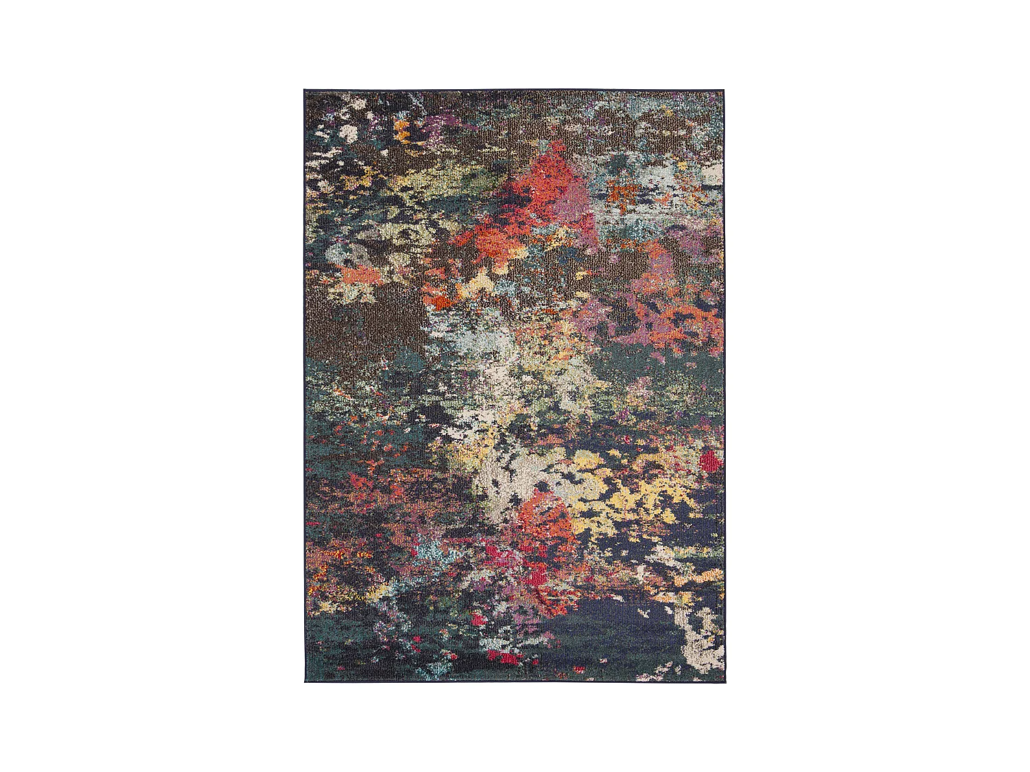 Tapis Marron/Bleu 122 X 170 cm - Poppy