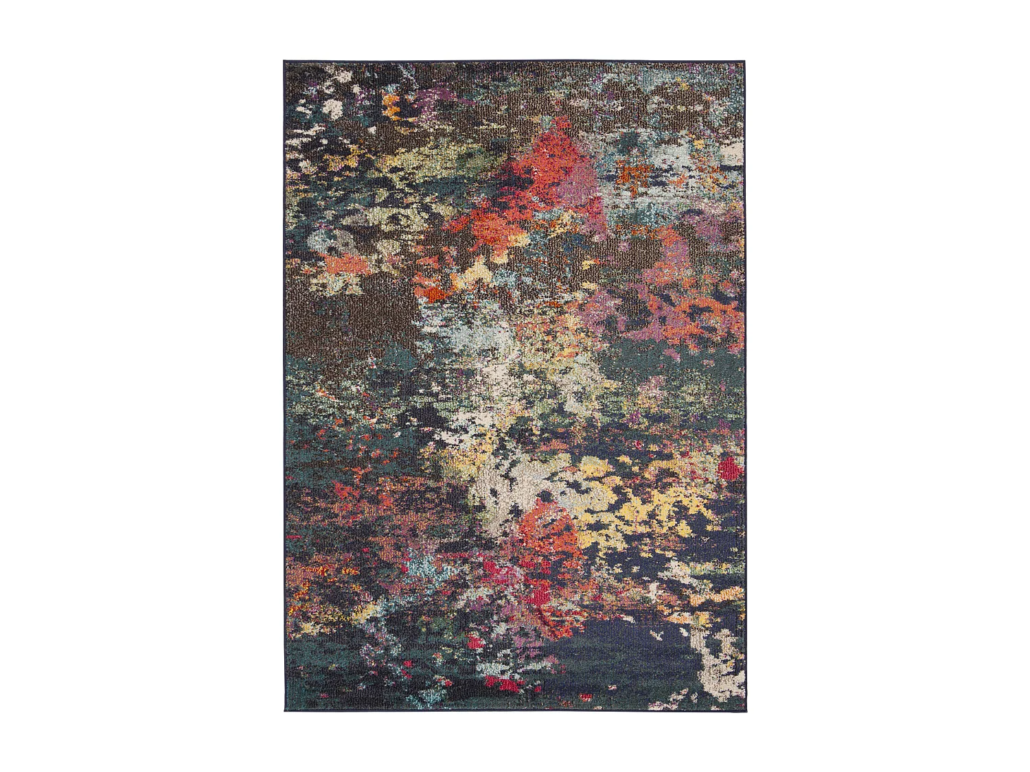 Tapis Marron/Bleu 122 X 170 cm - Poppy