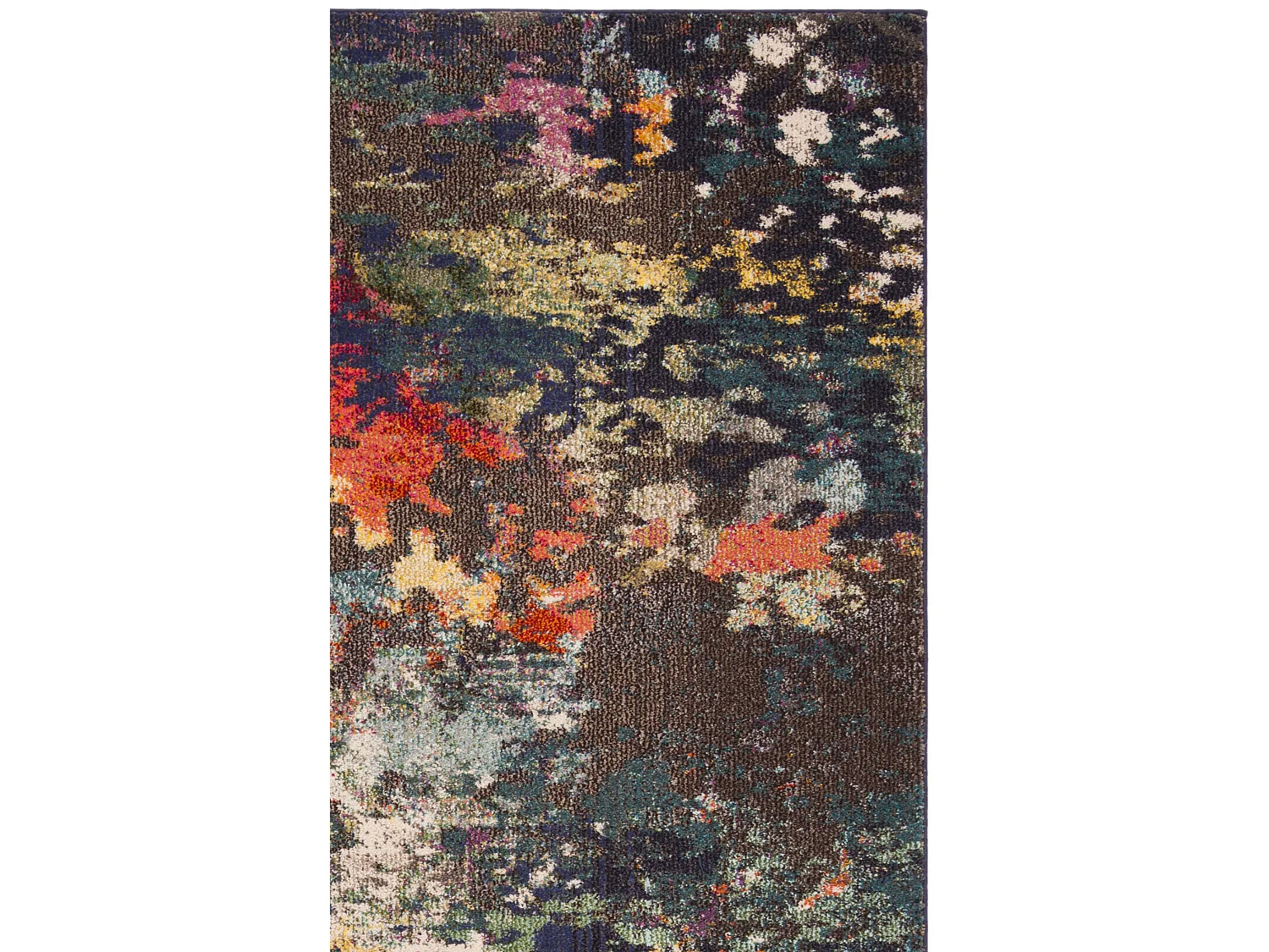 Tapis Marron/Bleu 122 X 170 cm - Poppy