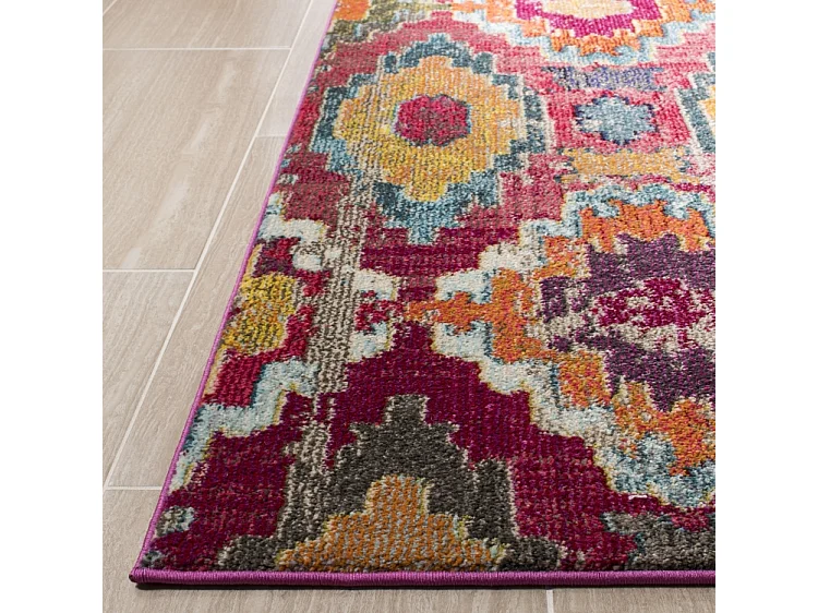 Tapis Rouge/Bleu 155 X 231 cm - Vanessa