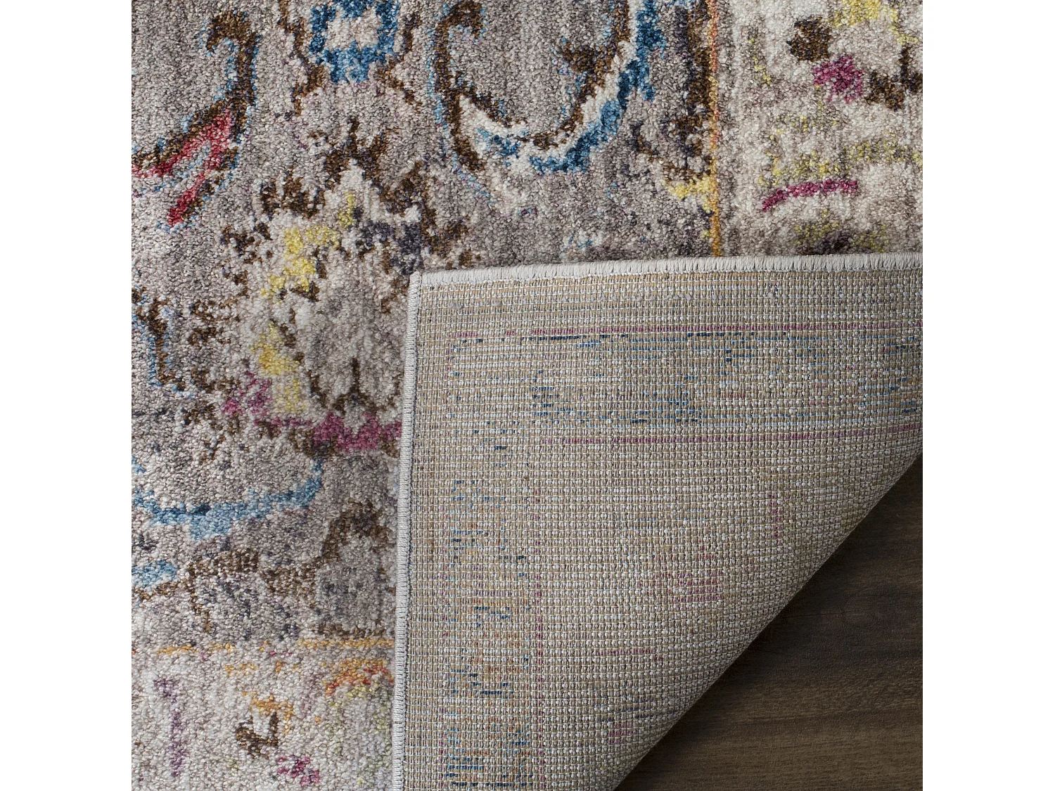 Tapis Gris/Neutre 91 X 152 cm - Morwenna