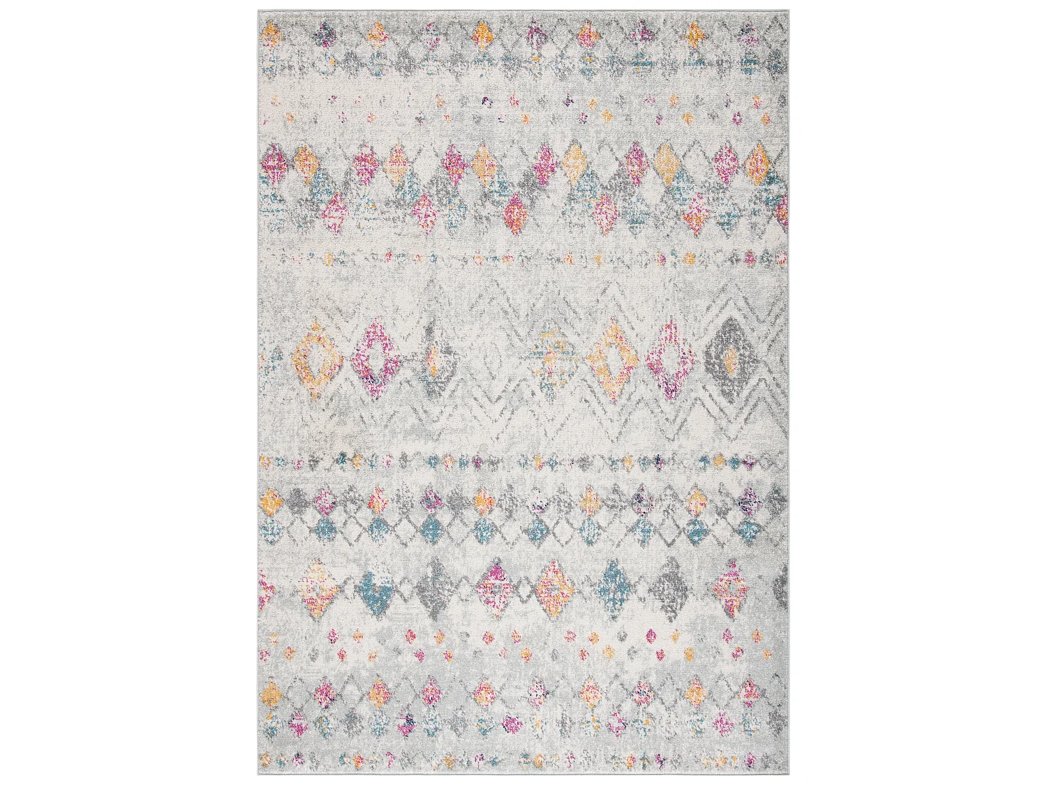 Tapis Gris/Or 155 X 229 cm - Skylar