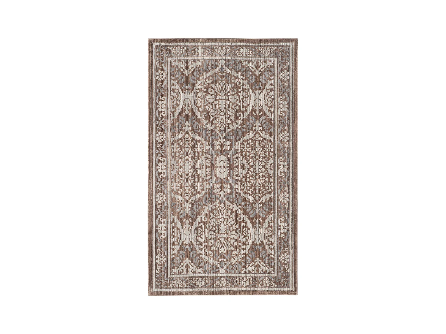 Tapis Gris/Marron 91 X 152 cm - Claudia