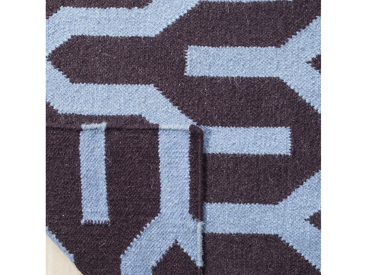 Tapis Violet/Bleu 91 X 152 cm - Karina