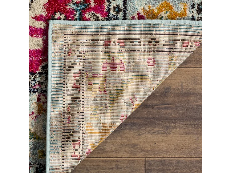 Tapis Bleu/Rose 91 X 152 cm - Milà