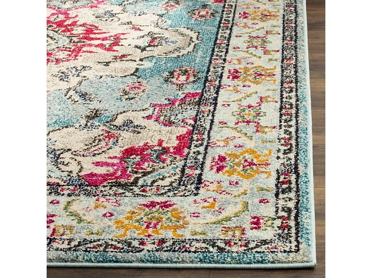 Tapis Bleu/Rose 91 X 152 cm - Milà