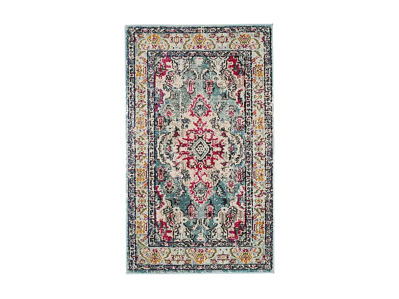 Tapis Bleu/Rose 91 X 152 cm - Milà