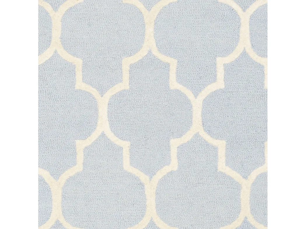 Tapis Bleu/Neutre 91 X 152 cm - Sky