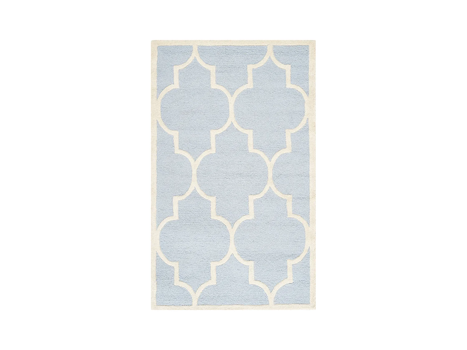 Tapis Bleu/Neutre 91 X 152 cm - Sky