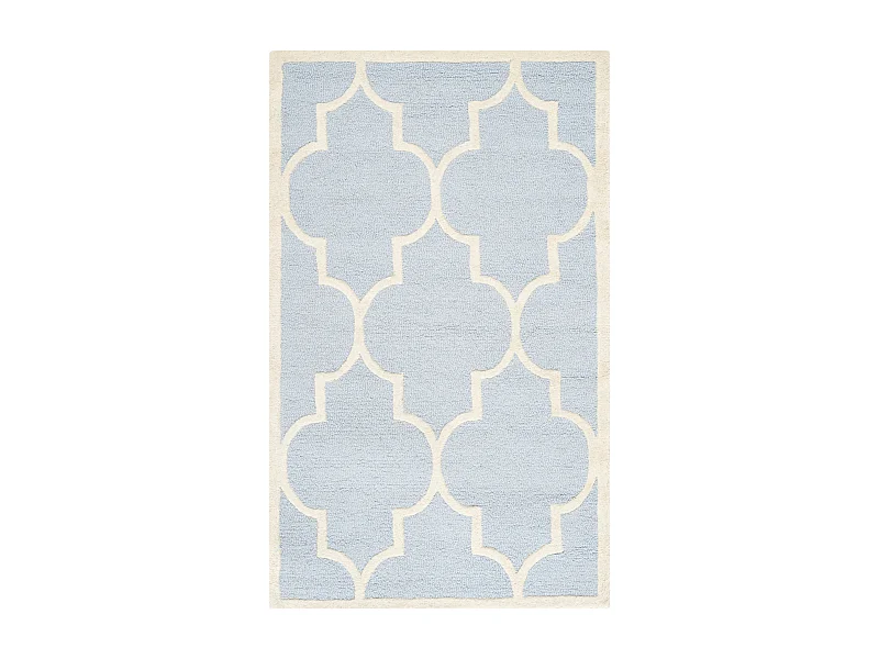 Tapis Bleu/Neutre 91 X 152 cm - Sky