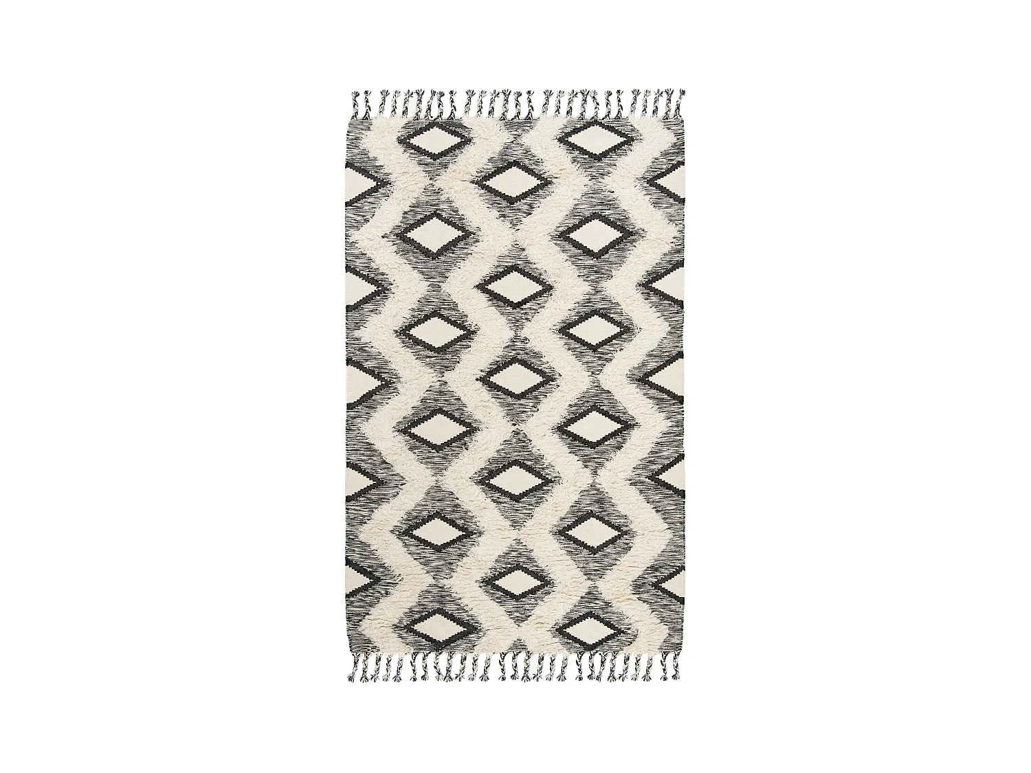 Tapis Noir/Neutre 183 X 274 cm - Teresa