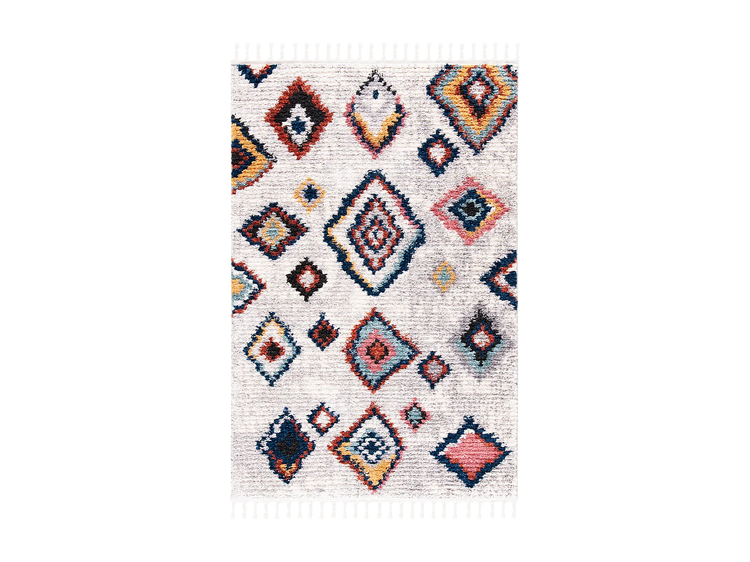 Tapis Neutre/Multicolore 122 X 183 cm - Jayleen