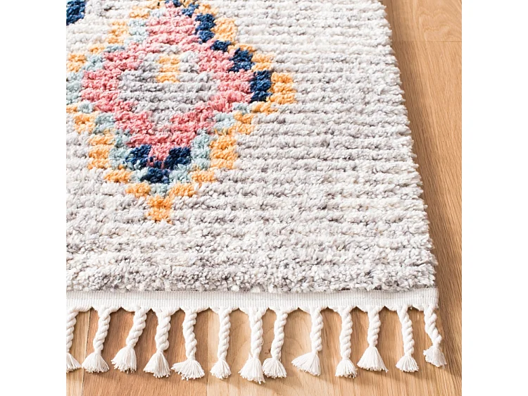 Tapis Neutre/Multicolore 122 X 183 cm - Jayleen