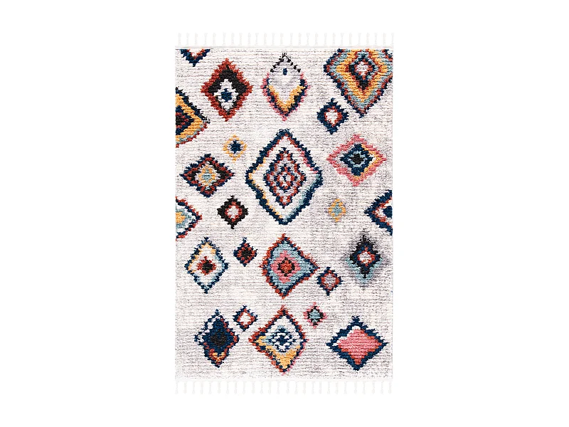 Tapis Neutre/Multicolore 122 X 183 cm - Jayleen