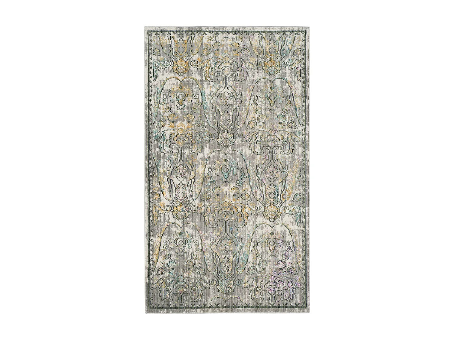Tapis Gris/Multicolore 91 X 152 cm - Grace