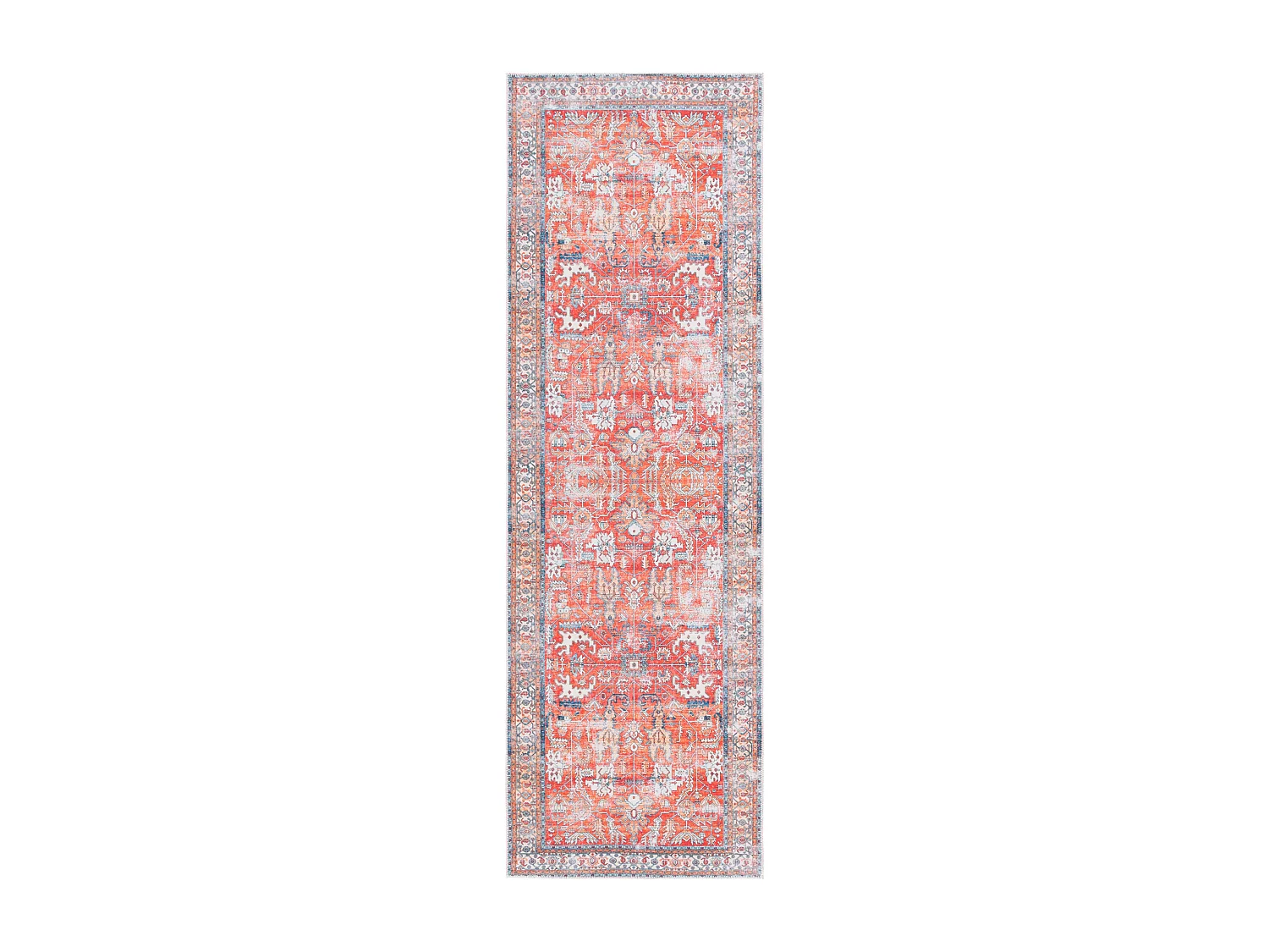 Tapis Rouille/Aqua 76 X 244 cm - Addilyn