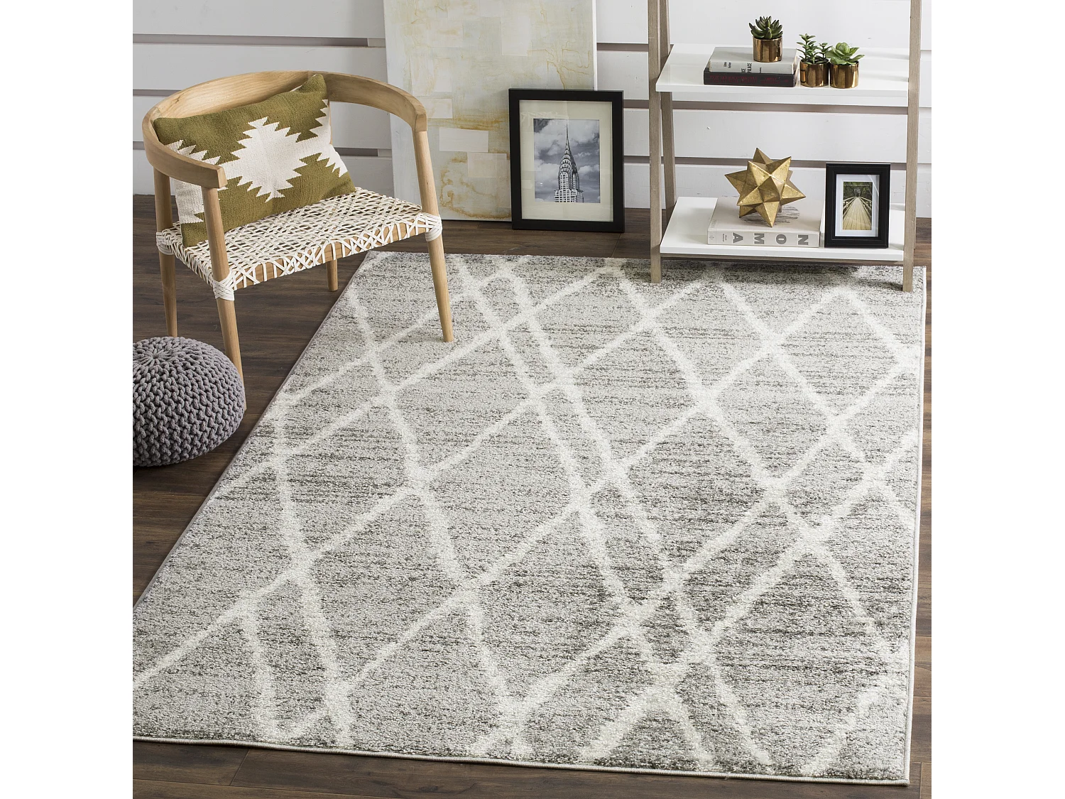Tapis Blanc 122 X 183 cm - Johanna