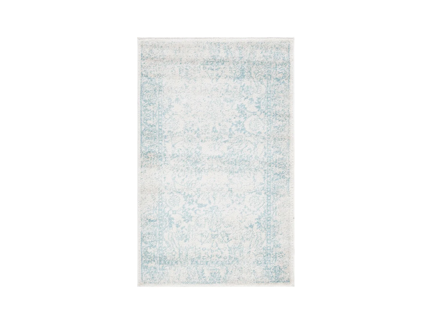 Tapis Neutre/Bleu 91 X 152 cm - Lucinda