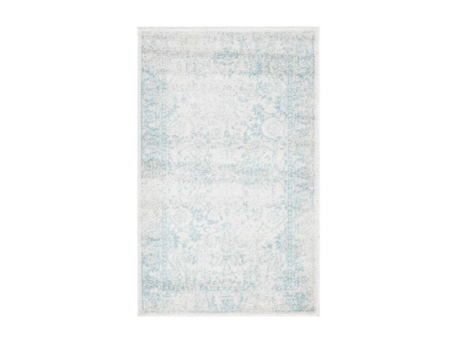 Tapis Neutre/Bleu 91 X 152 cm - Lucinda