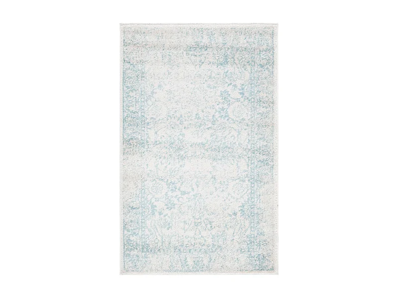 Tapis Neutre/Bleu 91 X 152 cm - Lucinda