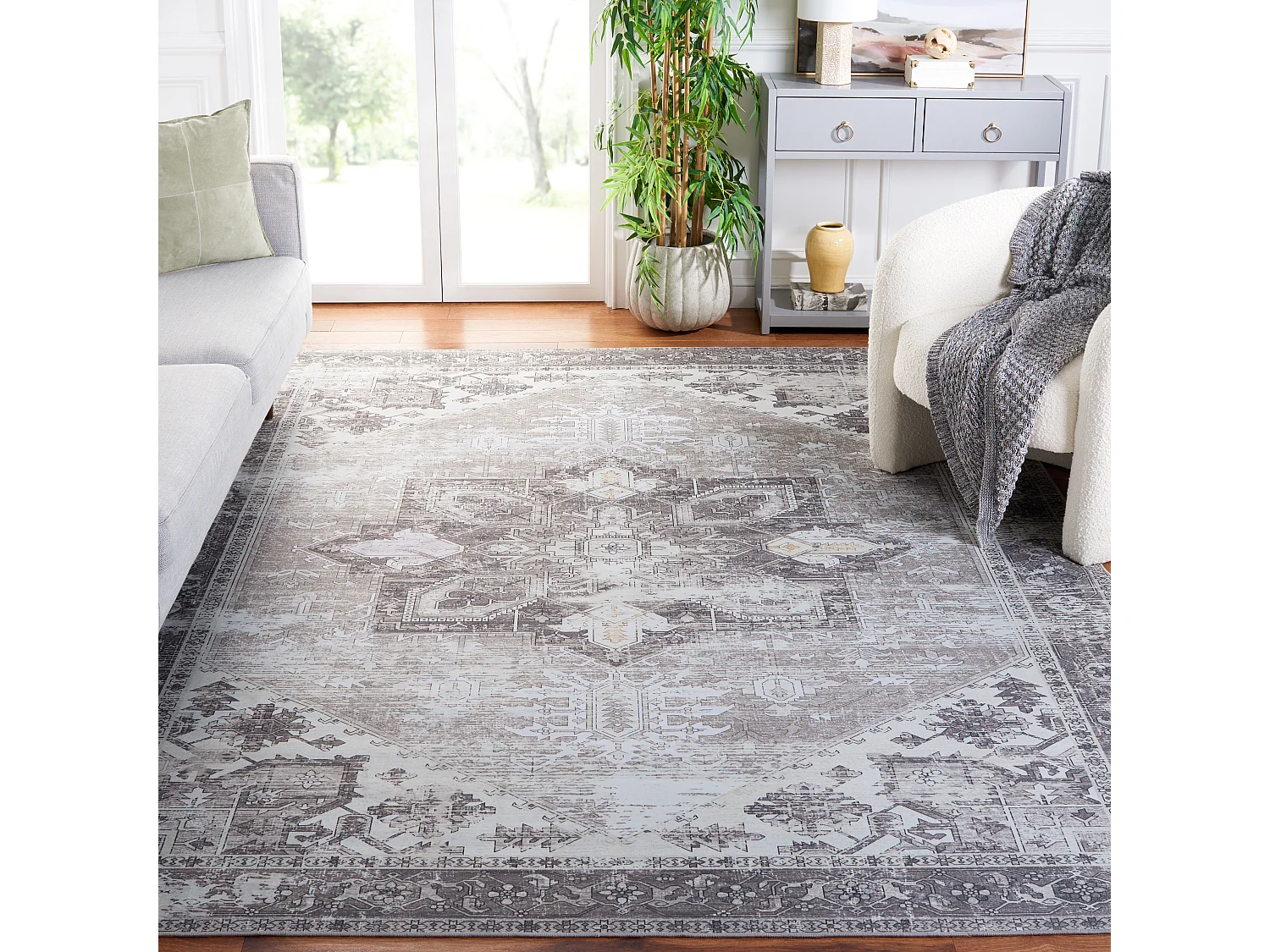 Tapis Sage/Ivoire 244 X 305 cm - Kushim