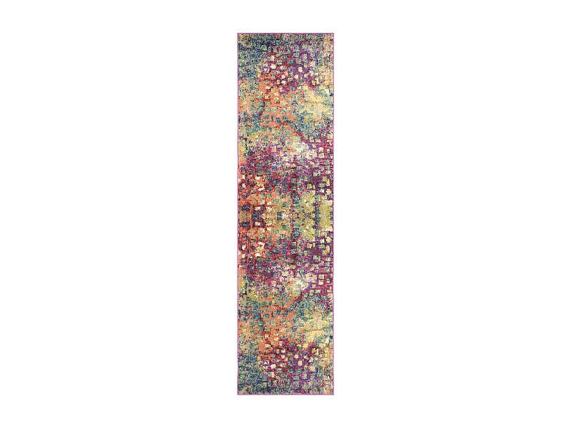 Tapis Rose/Multicolore 66 X 244 cm - Alec