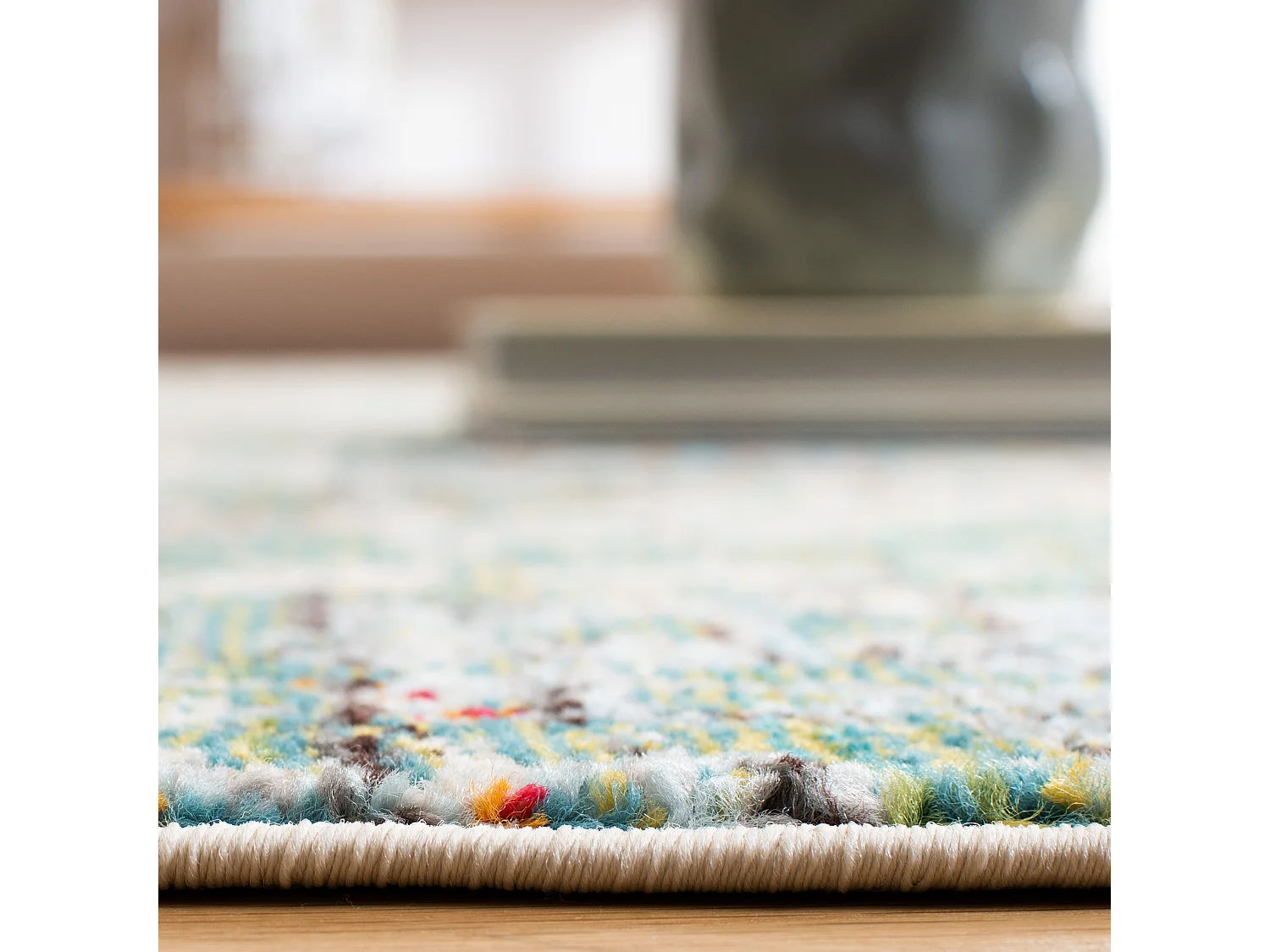 Tapis Vert/Turquoise 61 X 91 cm - Manjor