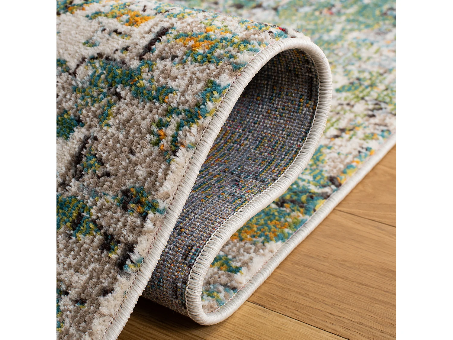 Tapis Vert/Turquoise 61 X 91 cm - Manjor