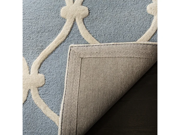 Tapis Bleu/Neutre 91 X 152 cm - Hugo