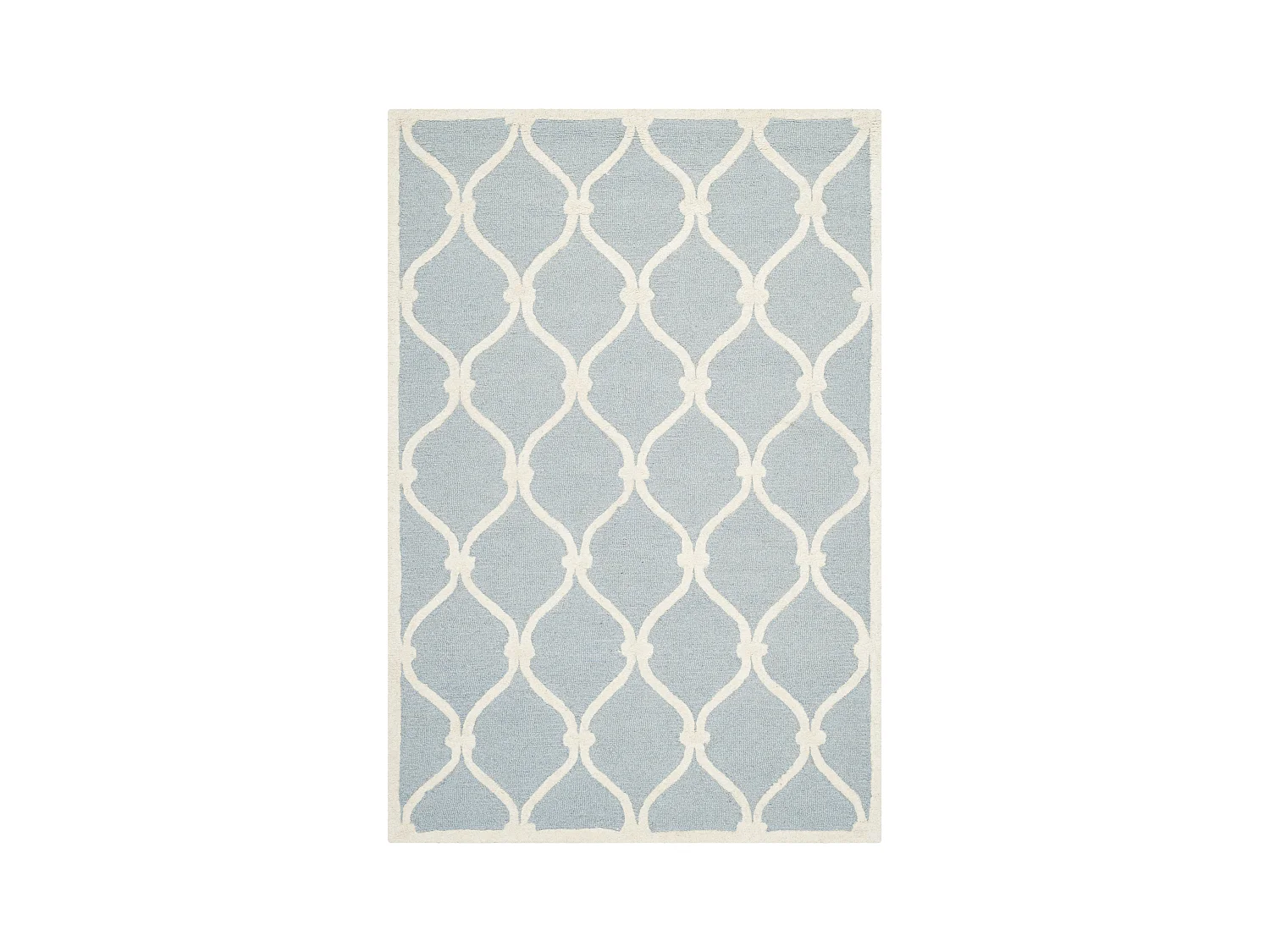 Tapis Bleu/Neutre 91 X 152 cm - Hugo