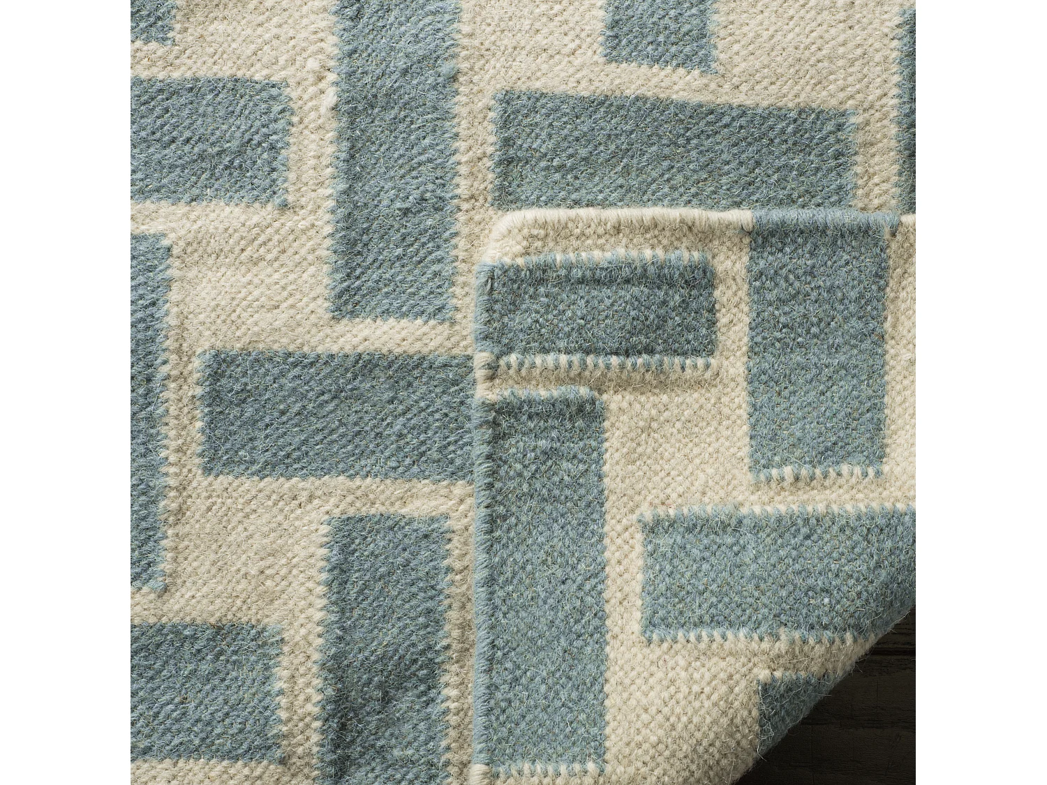 Tapis Bleu/Neutre 122 X 183 cm - Wellesley