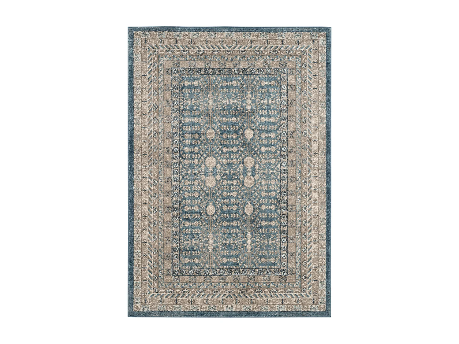 Tapis Bleu/Neutre 244 X 335 cm - Therasia
